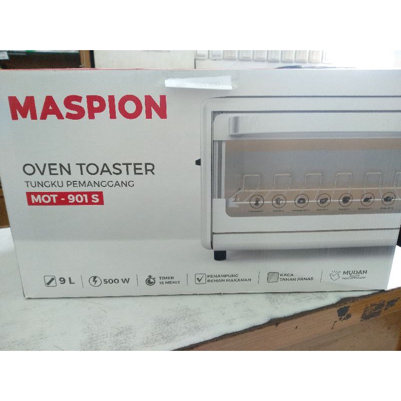 Oven Listrik Maspion MOT901S/Oven Toaster