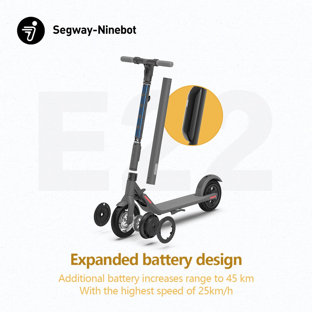 Segway Ninebot E22 KickScooter - Electric Scooter not ES2 ES4