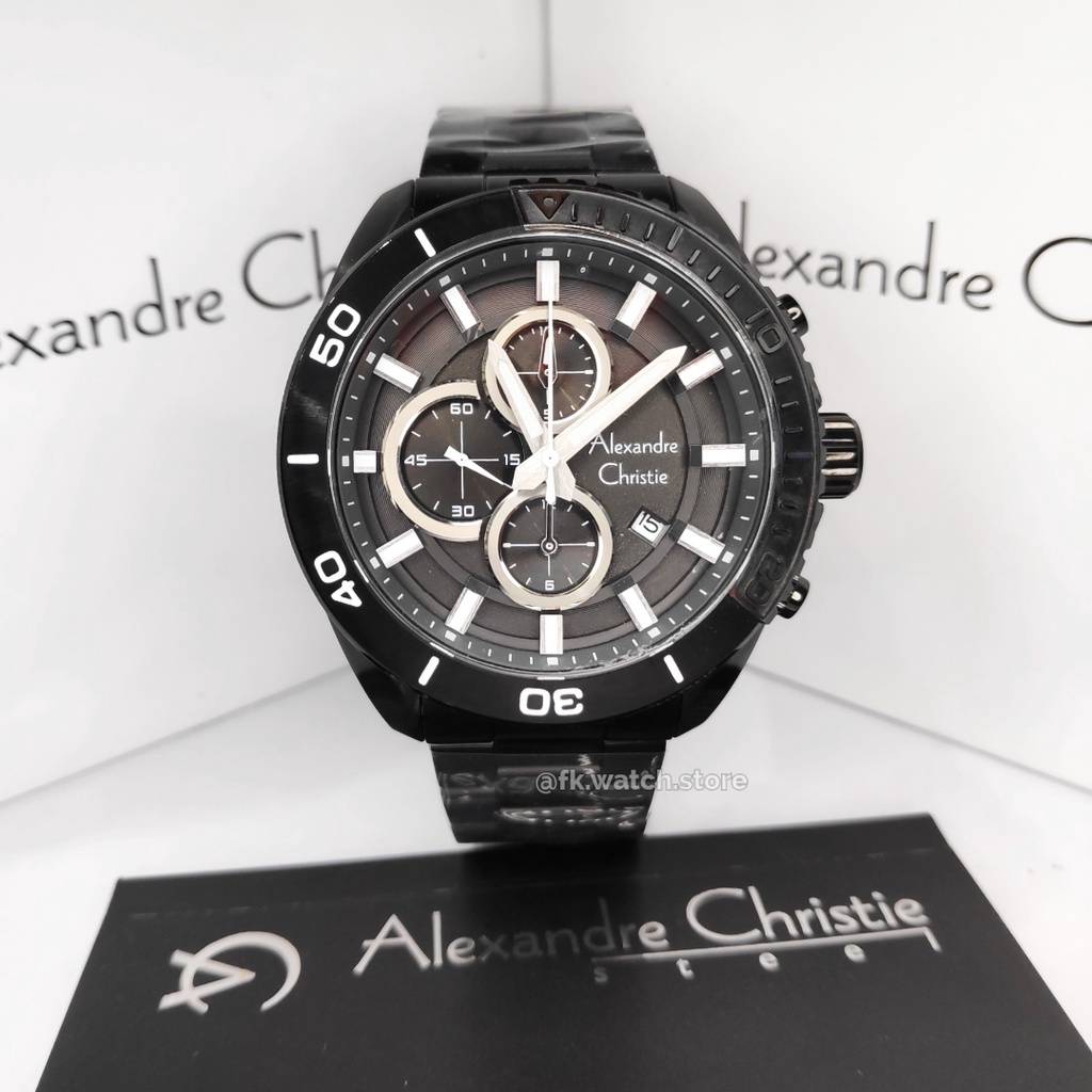 Alexandre Christie AC 6543 MC / AC6543 Original Jam Tangan Pria Analog