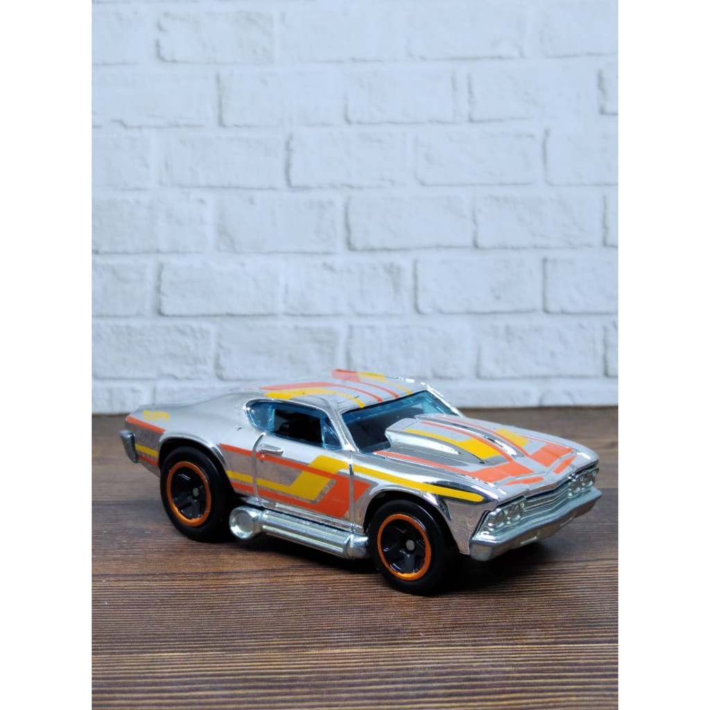 Diecast Hot Wheels HW Loose 69 CHEVELLE Scale 1/64 Mobil Mainan Real Car Malaysia