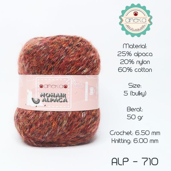 BENANG MOHAIR ALPACA / MOHAIR ALPACA YARN - 710