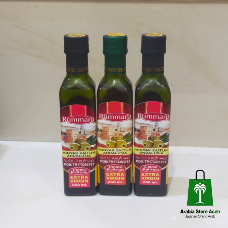 

Minyak Zaitun Rumman Andalusia 250ml - Extra Virgin Olive Oil Andalusia