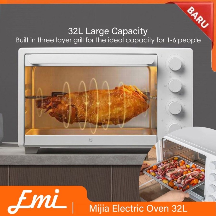 Mijia Electric Oven 32L Panggang Roti Kue Household Bake