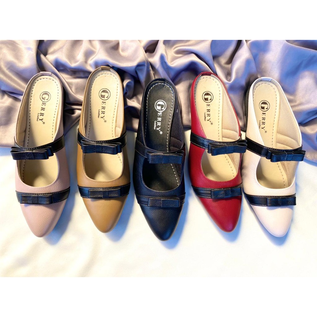 Sepatu Kulit Wanita Model S014 - Gerry Leather