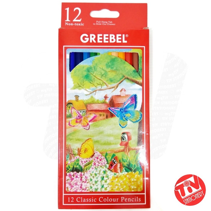 

Diskon Pensil Warna Greebel Classic 12 Warna Bergaransi