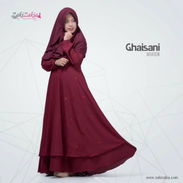 Gamis syari ghaisani by zakizakia