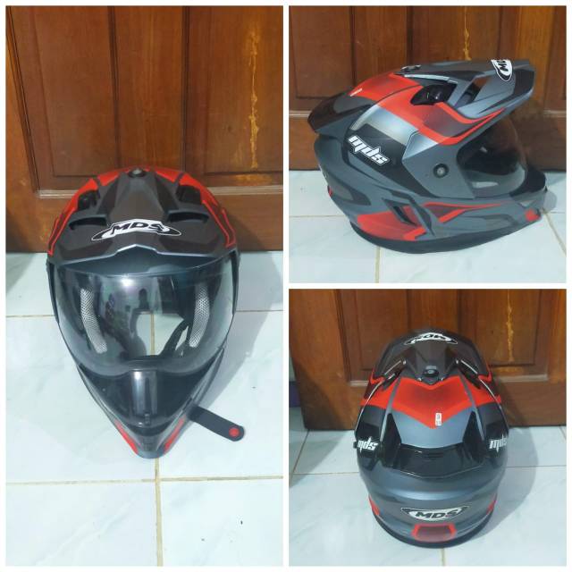Helm Supermoto MDS Superpro Doublevisor