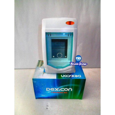 BOX MCB 2 GROUP INDIKATOR LED BOKS SEKRING MCB ISI 2 TANAM DAN TEMPEL TEMBOK