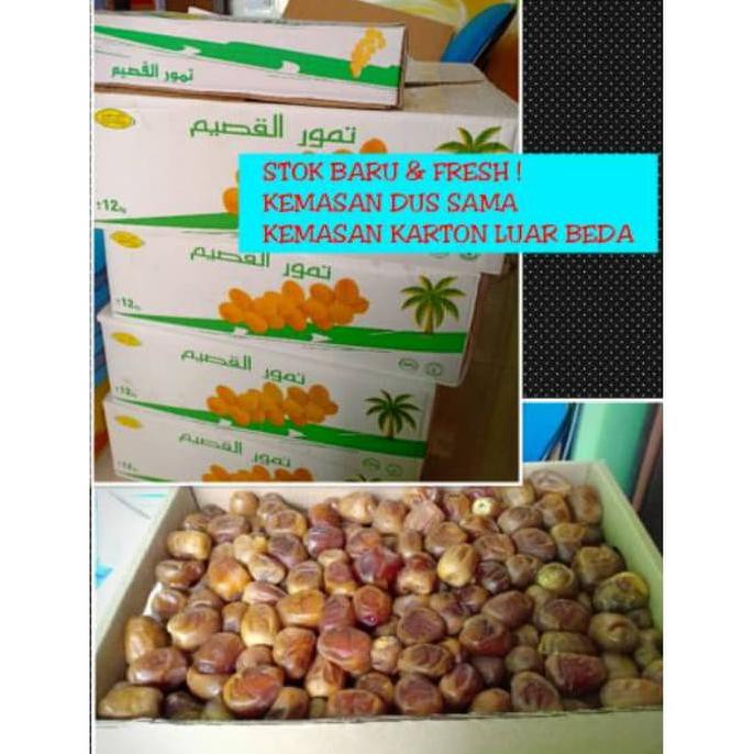

Buruan Serbu 1 Dus Kurma Sukari Ruthab Isi 3Kg Stok Baru