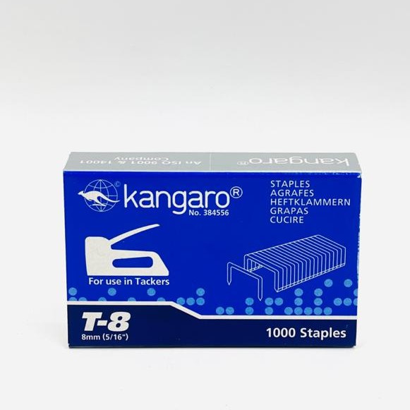 

STAPLES KANGARO T-8 / Isi Staples Steples Gun Tacker Guntacker Kangaro T-8 / T 8 / 5/16 / 8 mm