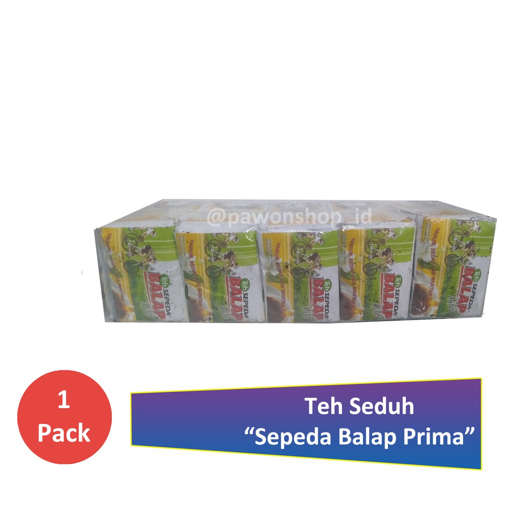 

Teh Sepeda Balap Prima 1 Slop isi 10 Bungkus X 40gr - Brewed Tea