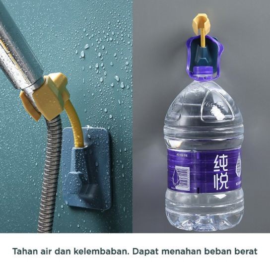 Holder Fleksibel Dudukan Braket Gantungan Kepala Head Jet Shower Mandi / Tempat Shower Mandi