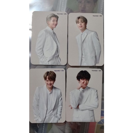 Photocard Hyundai x BTS