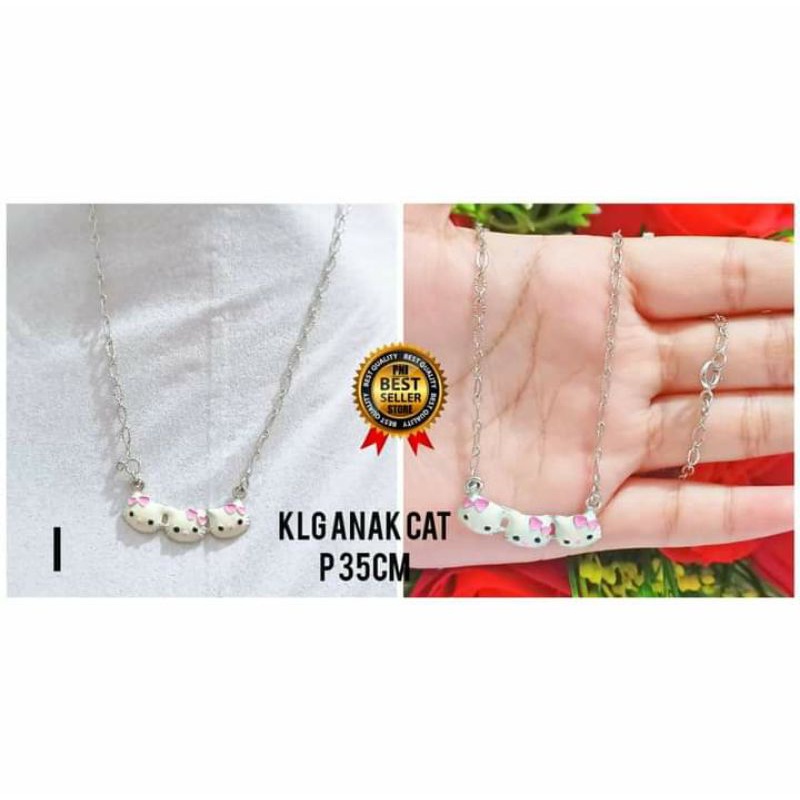 Kalung Anak Karakter Berbagai motif perhiasan Anak Gold dan Silver limited edition (COD)