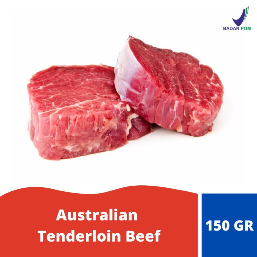 

Australian Tenderloin Beef steak (± 150 gr)