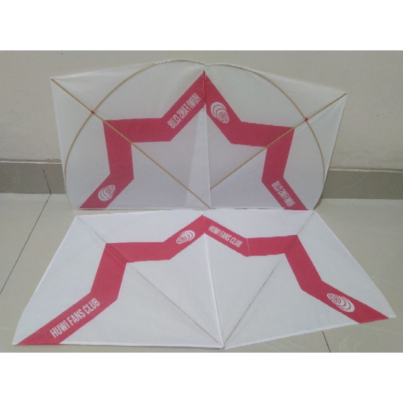 Layangan Seot Super Huwi Fans Club (50Pcs)