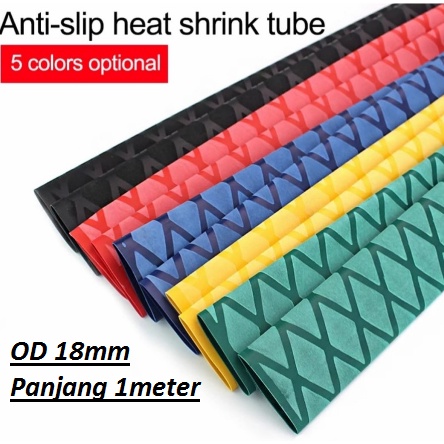 X 18mm Panjang 1 meter Grip X - Karet Bakar Joran Pancing