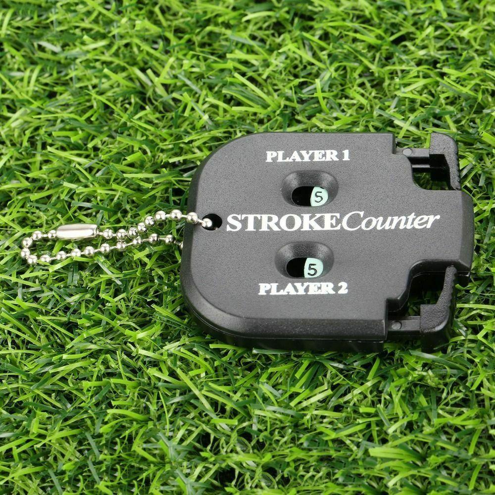 Chookyy 2Pcs Golf Score Counter Mini Dengan Gantungan Kunci Dua Digit Putt Score Counter