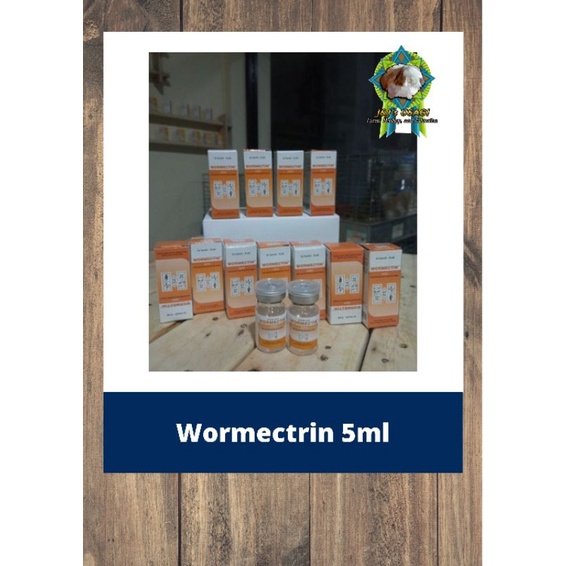 obat scebies kelinci/wormectrin 5ml