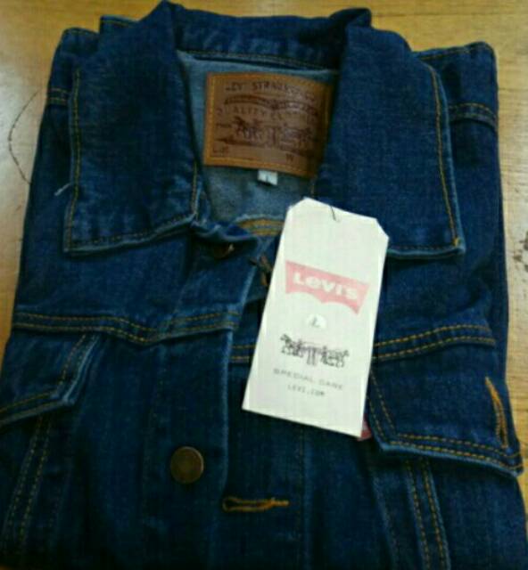 Jaket Jeans DISKON Oversized Biowash