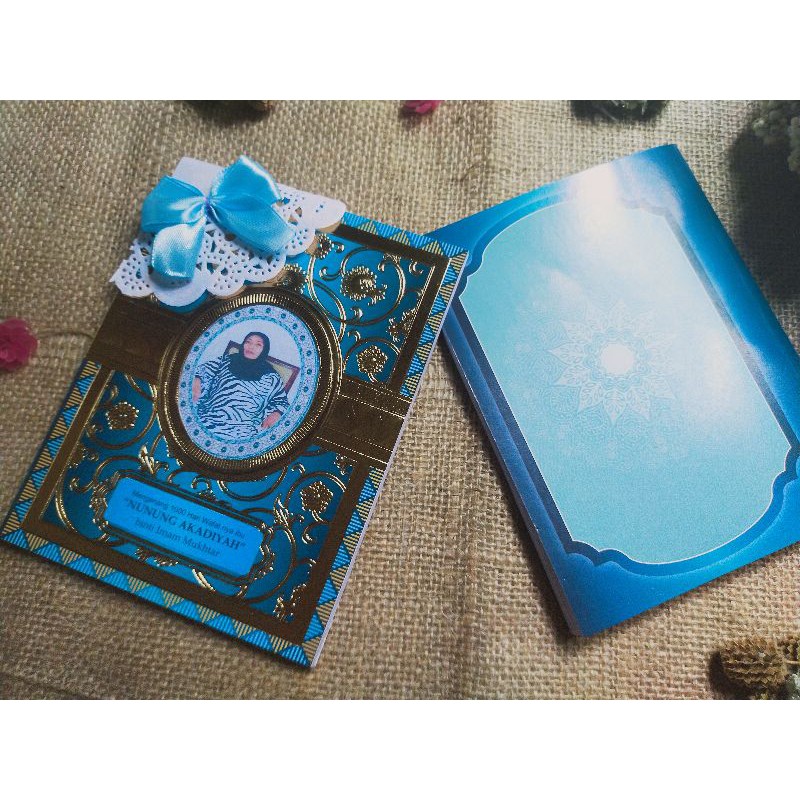 buku Yasin cover emas