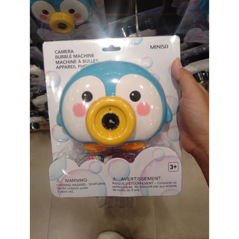Miniso Camera Bubble Machine