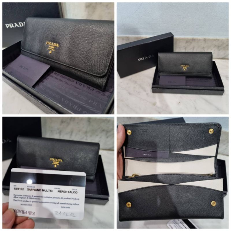 Prada Saffiano Multic Wallet