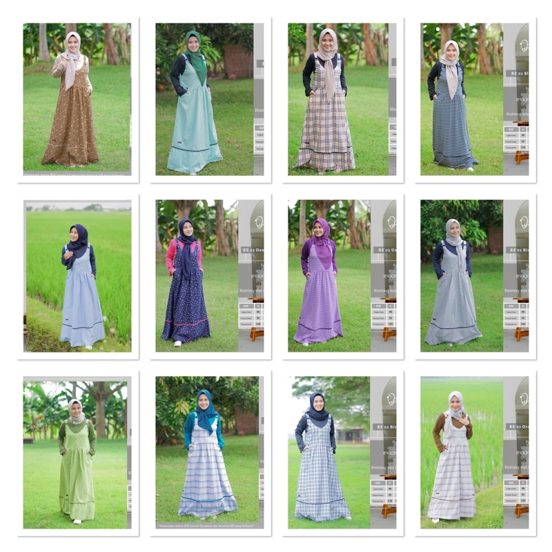 RE 03 PART 1 | DISKON GAMIS RAHNEM RAUNA TERBARU MODEL BEST SELLER