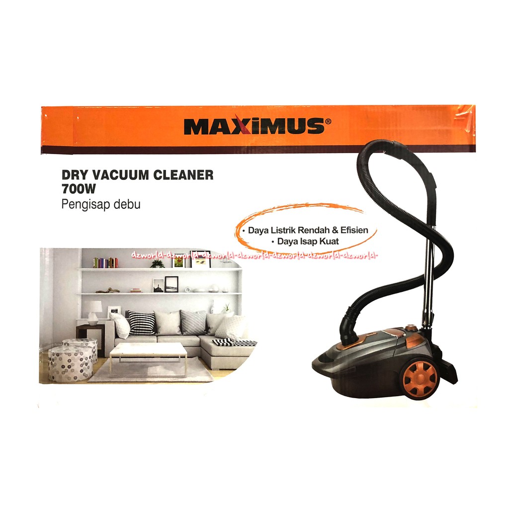 Maximus Dry Vacuum Cleaner 700W Alat Penghisap Debu Mesin Vakum Cleaner