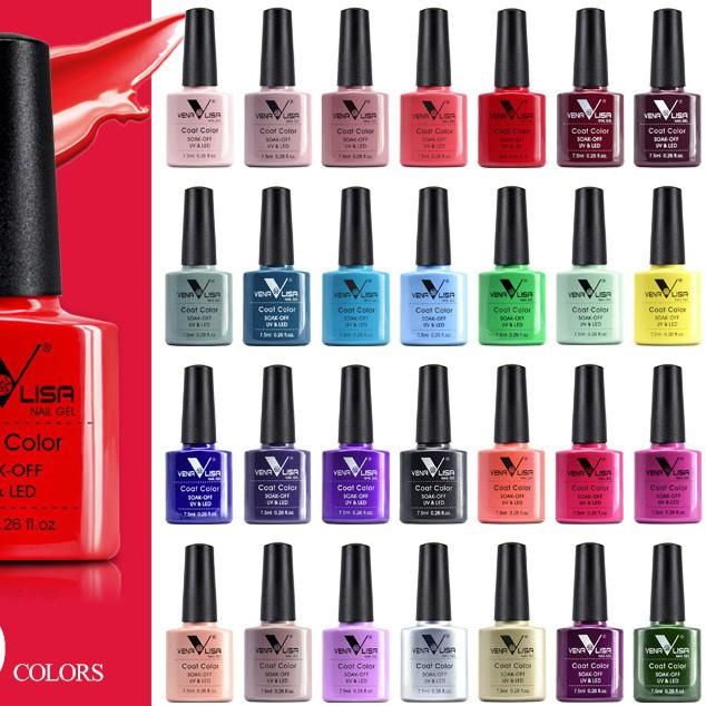 No 901- 930 KUTEK VENALISA VIP 1 Gel Nail Polish 7.5ml / Kutek UV Gel Venalisa / Kutek Gel Polish