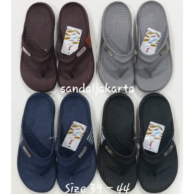 Inkayni YK-6025 Sandal Jepit Santai Pria & Wanita Ringan Empuk Nyaman Murah Size 39-44