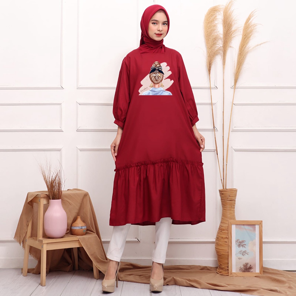 FF Basic Dress Women Hijab's Collaboration 04