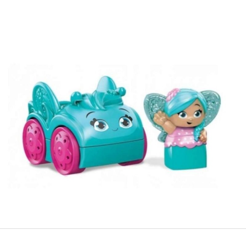 Fisher Price Mega Bloks Flower Fairies 6m+ /  Mainan Anak Beetle buggies  Megabloks Original Mobilan