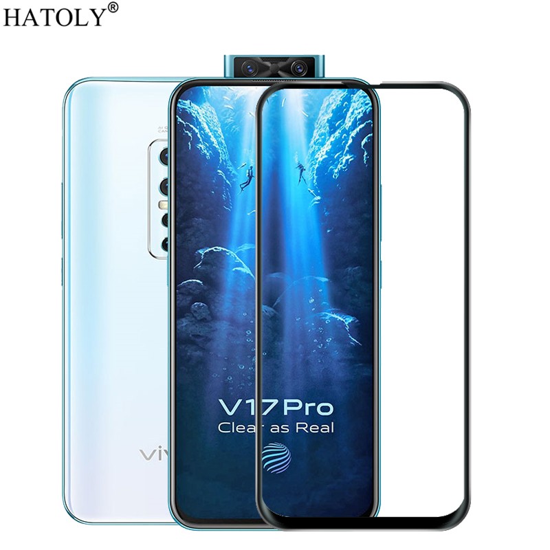 Tempered Glass VIVO V17 PRO Antigores Kaca Pelindung Layar Screen Protector Full Cover