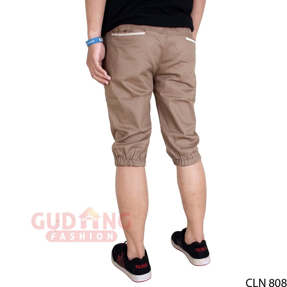 Celana Jogger Pendek Cowok Keren - CLN 808