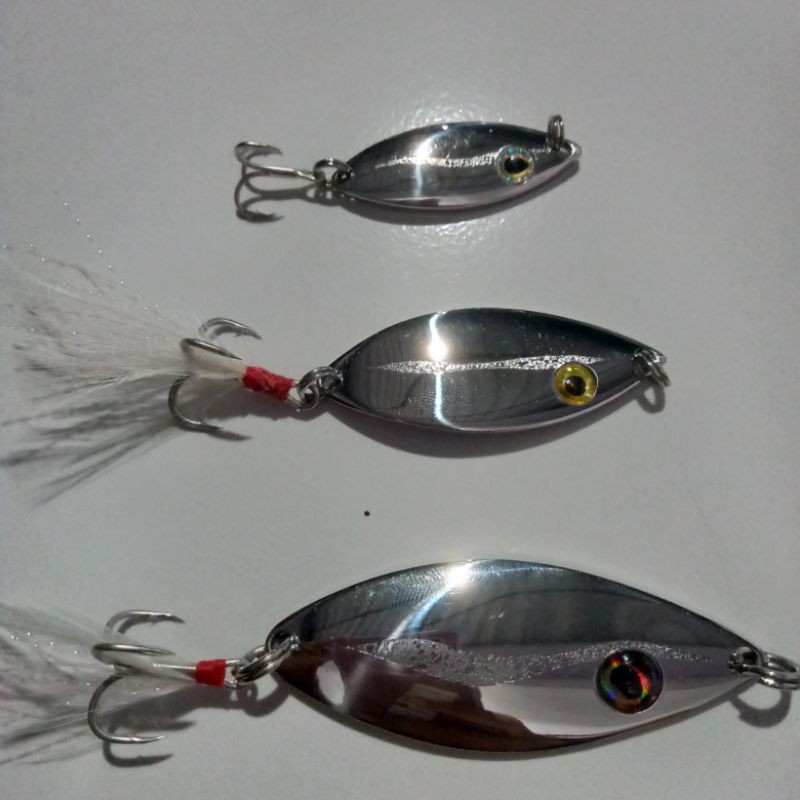 Spoon Umpan Pancing Asli Stainless Steel