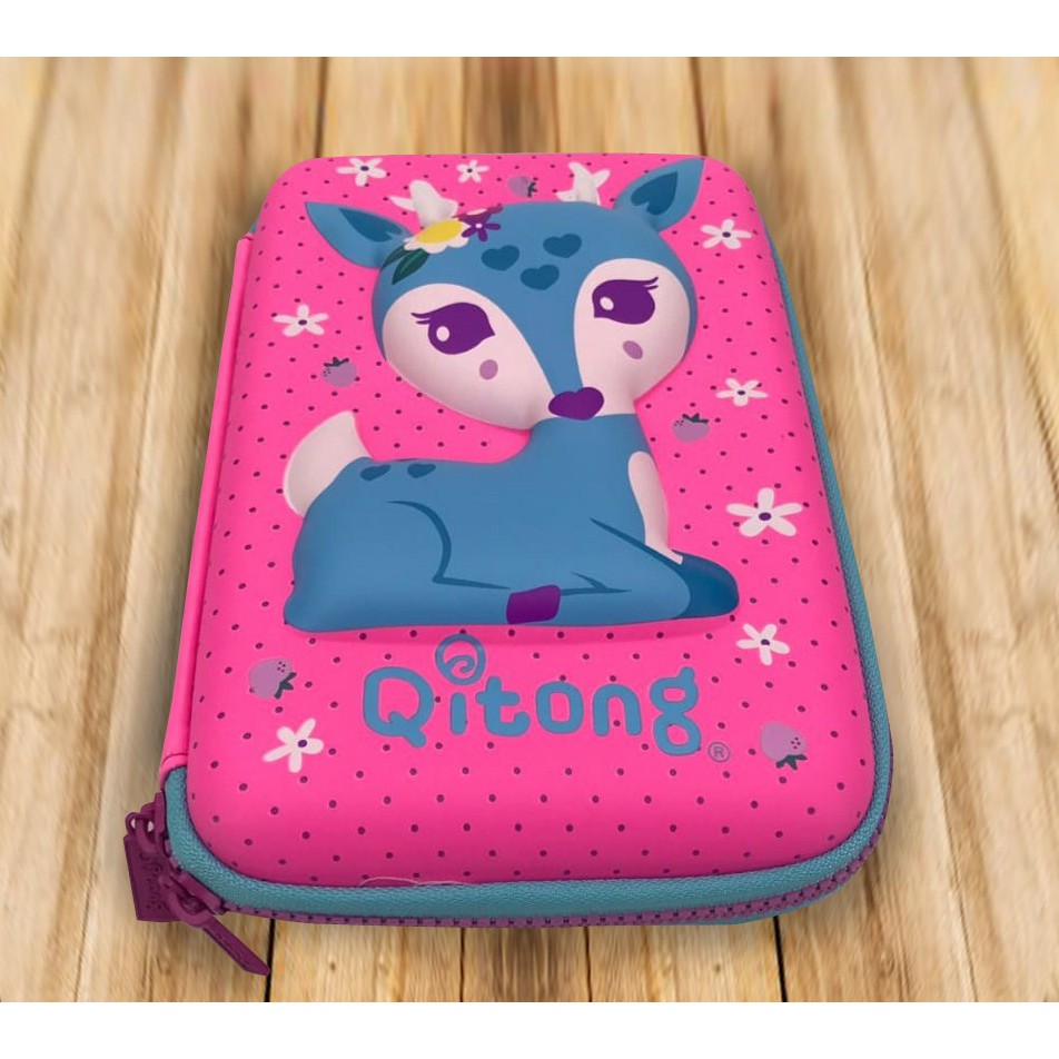 

Tempat Pensil Jumbo 3D Timbul Qitong Kancil