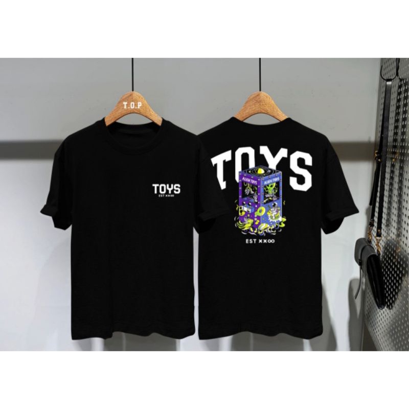 FashMarket Kaos Distro Toys Baju Kaos Pria Kaos Distro Murah Kaos Hitam Pria Wanita Kaos Gem Murah