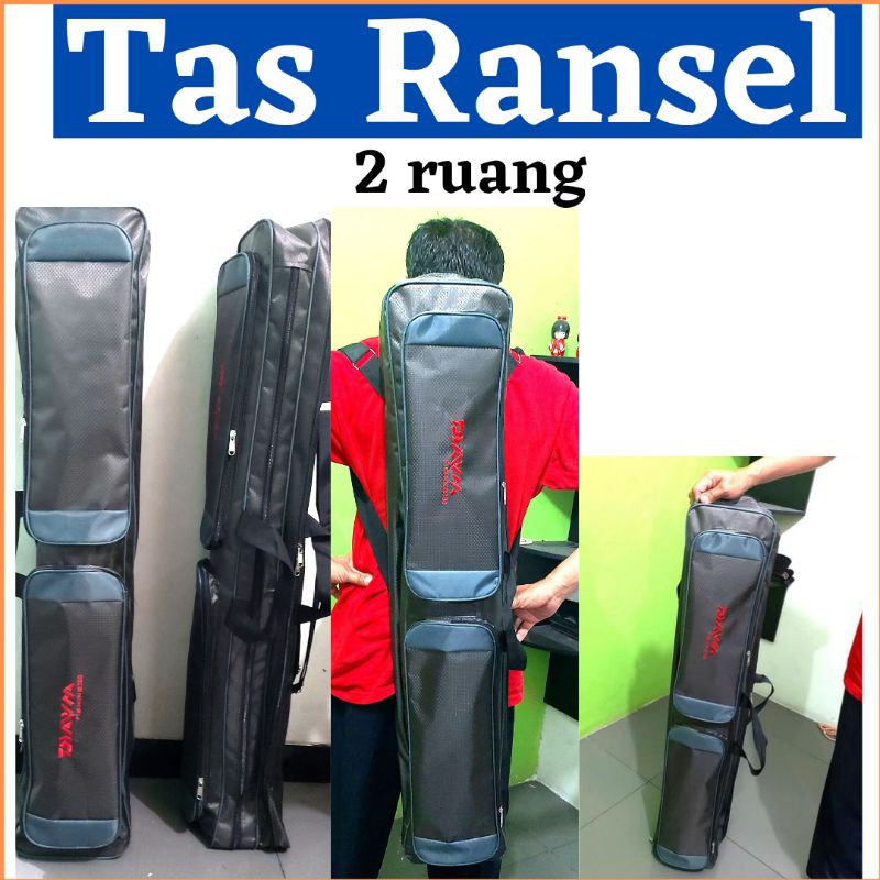 Tas Pancing Ransel 2 ruang/tas pancing gendong/
