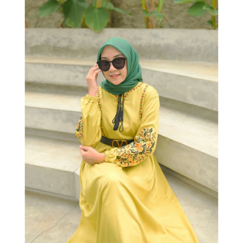 RAYA DRESS | GAMIS | GAMIS BORDIR | GAMIS TWILL | GAMIS CANTIK