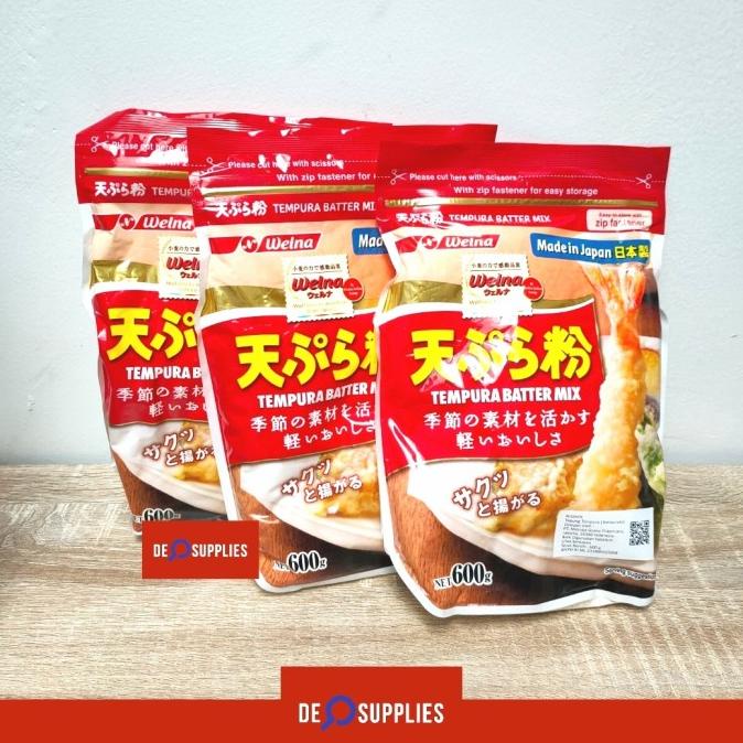 

[COD] Nissin Welna Tempurako 600gr - Tepung Tempura Batter Mix Asli Japan [COD]