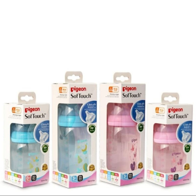 [Bonababy] botol pigeon / botol pigeon wide neck / botol soft touch