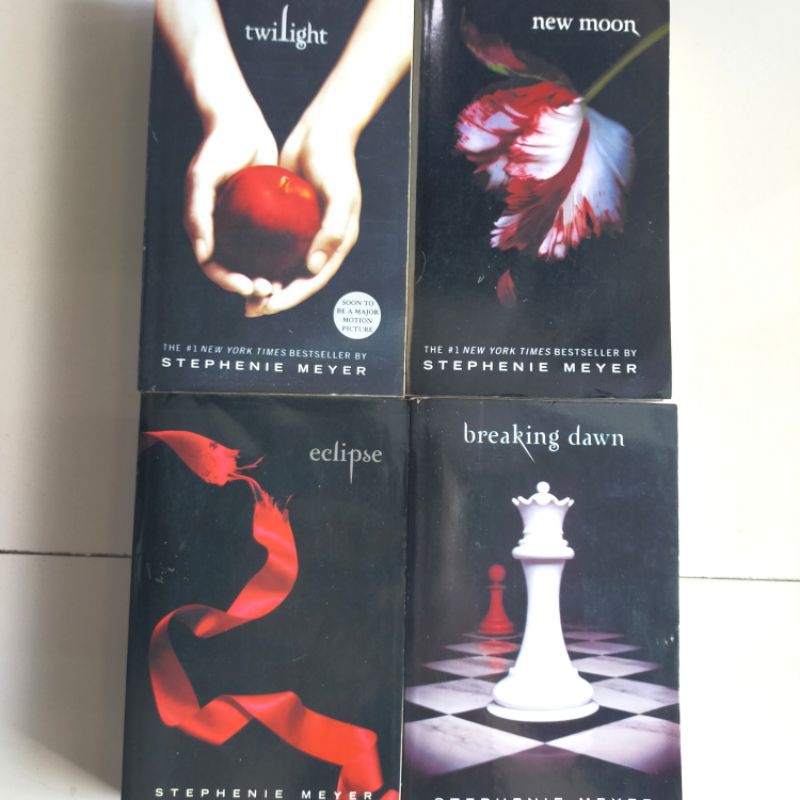 Novel Import : TWILIGHT Saga serial 4 Buku set (English)