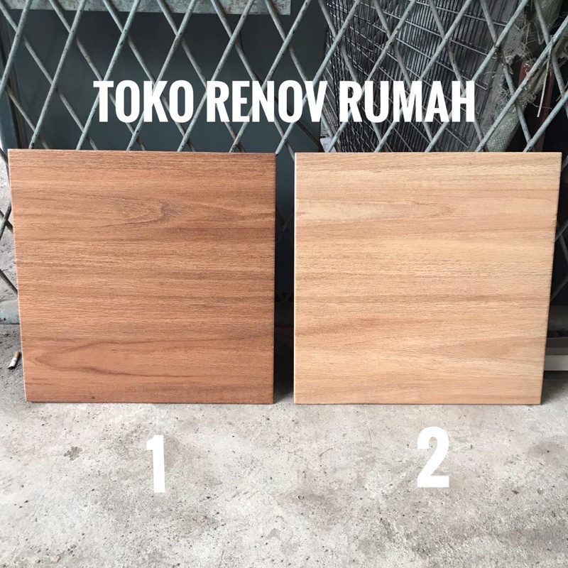 keramik lantai 40x40 urat kayu kasar/ keramik urat kayu/ keramik tangga/ keramik teras/ keramik gara