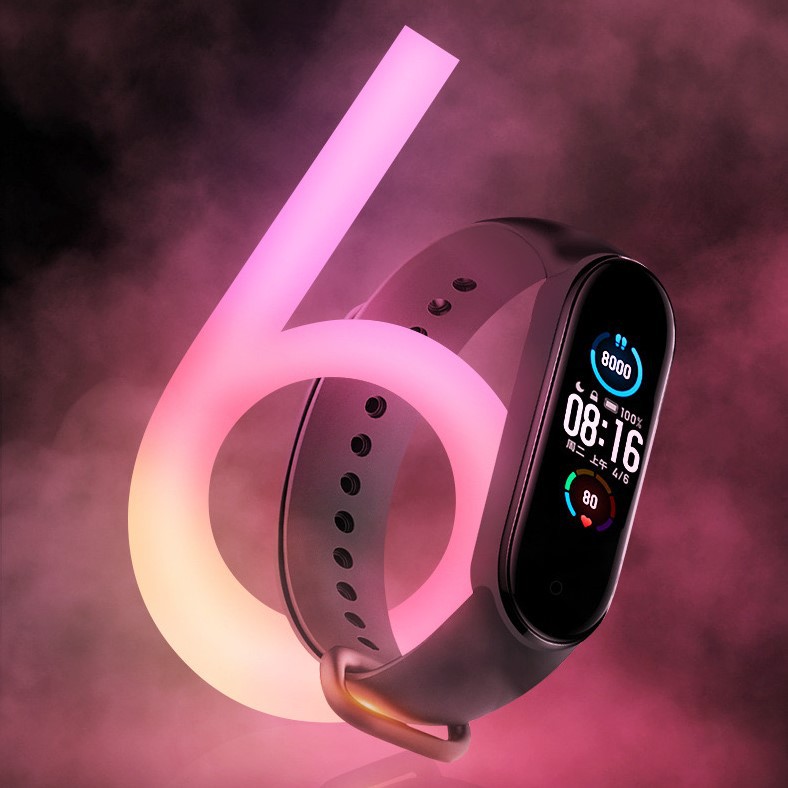 Strap MiBand 3/4/5/6 Strap Silicone Tali Pengganti Xiaomi Mi Band 3/4/5/6 Warna Polos