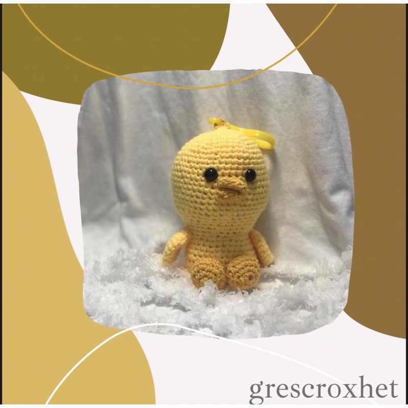 LINE sally (boneka rajut) gantungan kunci