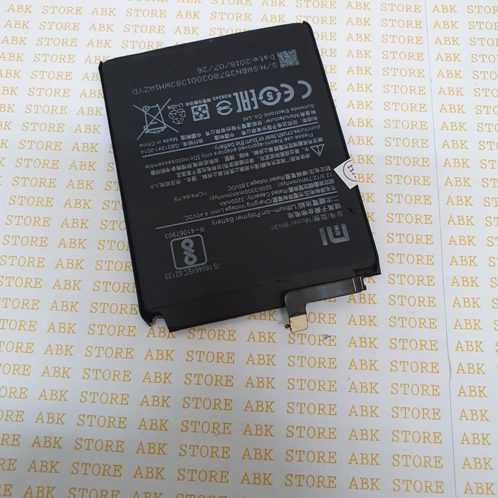 Batre Baterai Batere Battery Xiaomi Redmi 5 BN35 Original