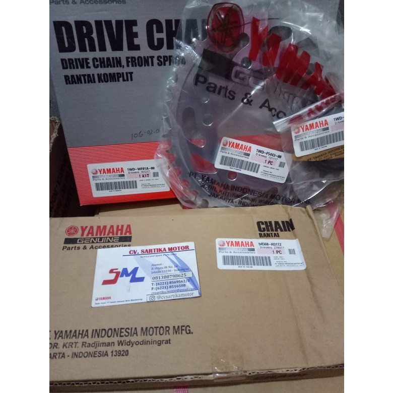 Rantai Kit R25 / 1WD-WF01A-00