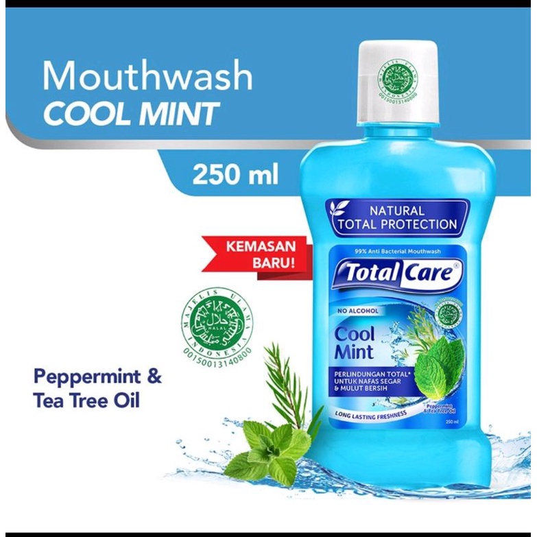 Total Care Mouthwash Cool Mint 250ml