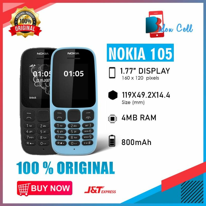 Nokia 105 garansi tam